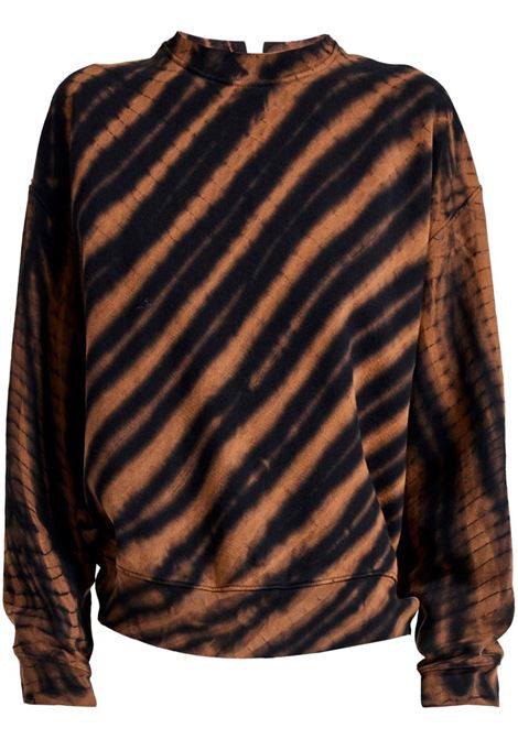 Black and orange Blake tie-dye sweatshirt Proenza schouler white label - women PROENZA SCHOULER WHITE LABEL | WL2414144989